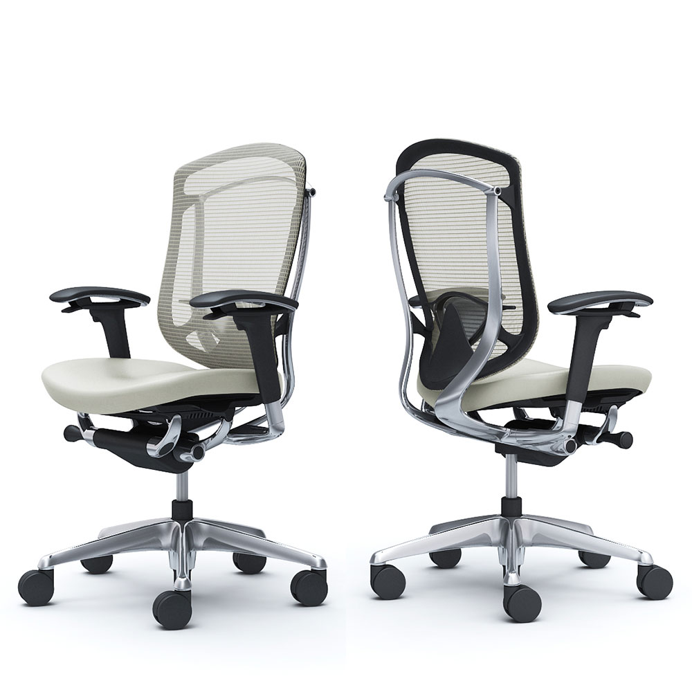 コンテッサセコンダ」座面/クッション フレームカラー/シルバー