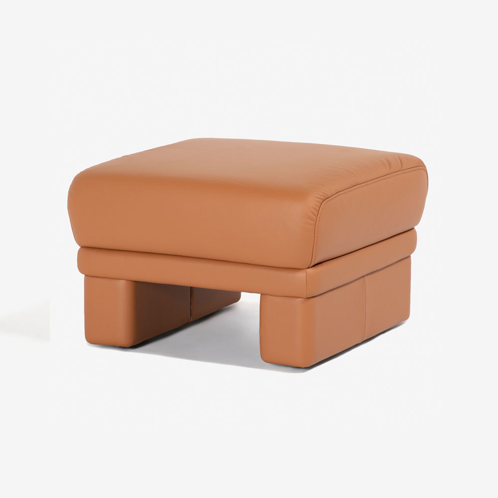 オットマン「ルーニー SD-344」半革キャメル色 #M-02 | 【公式】大塚
