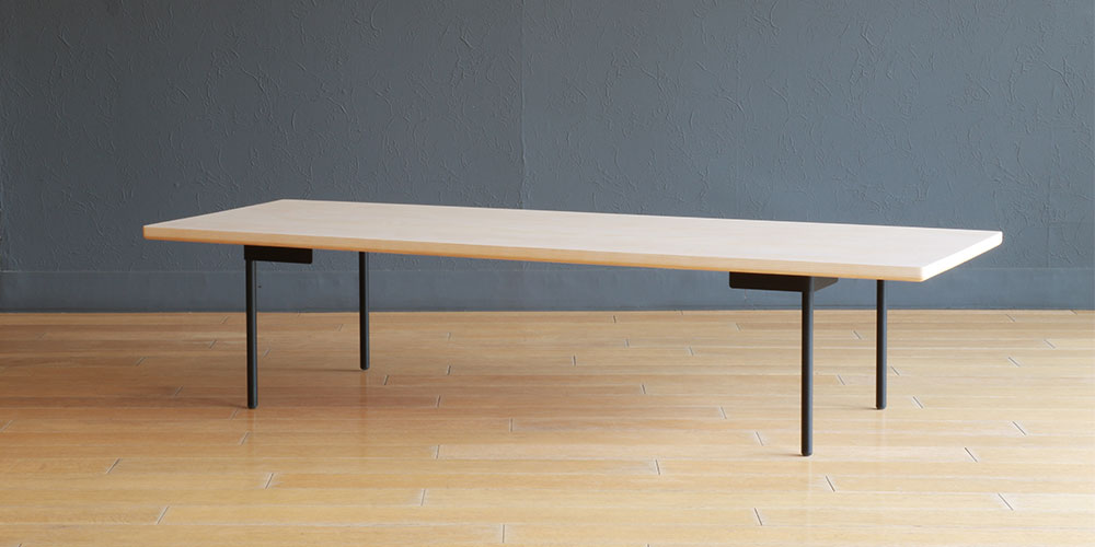 マルケイ木工 センターテーブル「M-CRAFT dual デュアル」幅150cm 天板