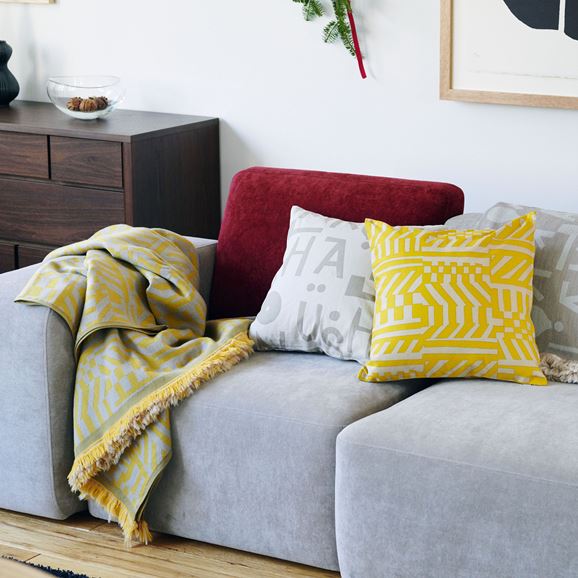 ☆【数量限定】柚木沙弥郎デザイン ブランケット 90×168 シマウマ