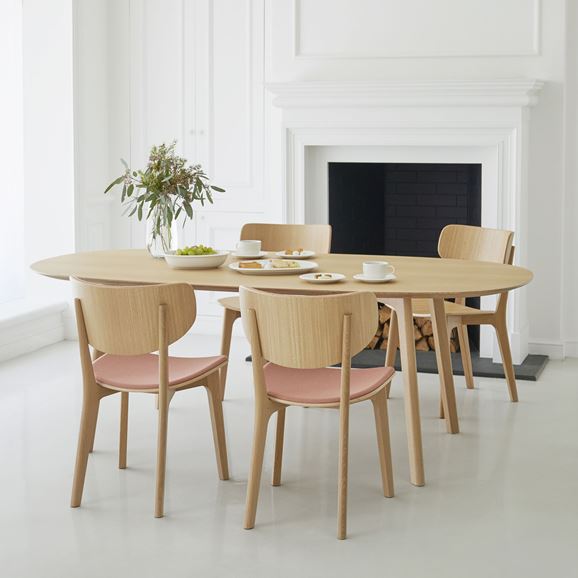 受注生産品】マルニ木工 ROUNDISH CHAIR Oak Dark Gray M05｜リビング