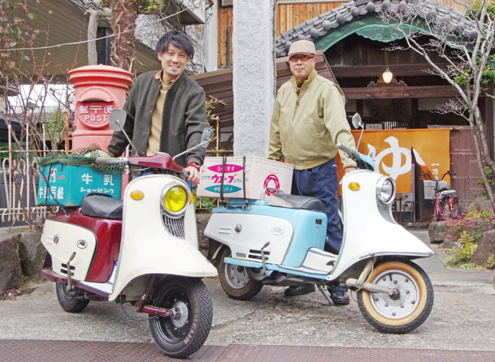 生産終了から半世紀 レトロな鉄スクーター「ラビット」と伊賀の愛好家2
