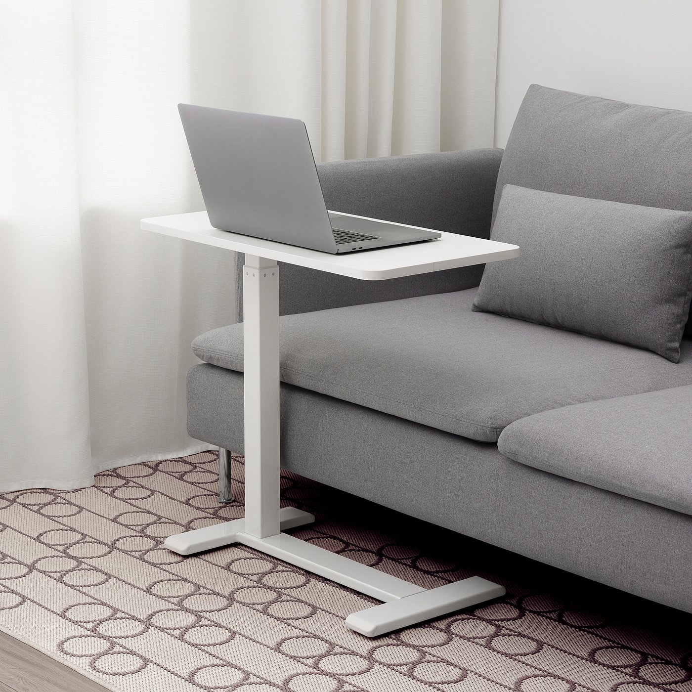 BOLLSIDAN ボッルシダン ラップトップスタンド, ホワイト, 68x36 cm - IKEA