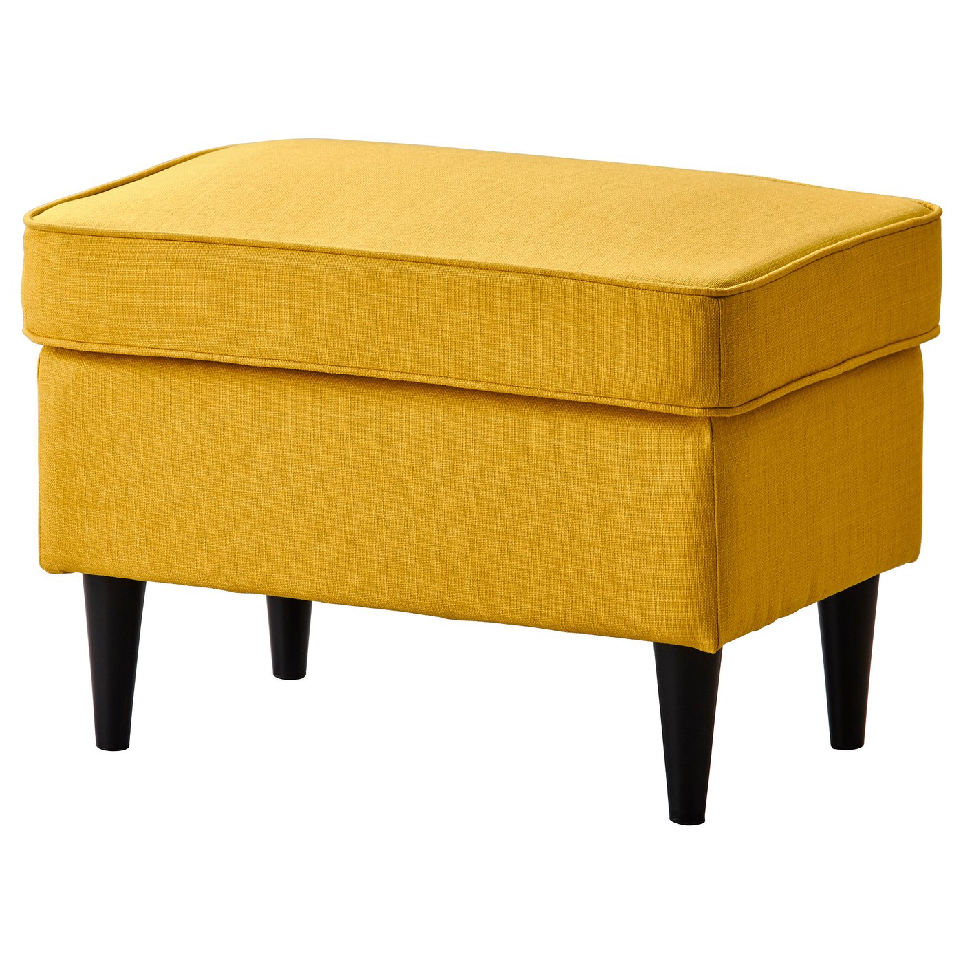 STRANDMON Ottoman, Skiftebo yellow - IKEA