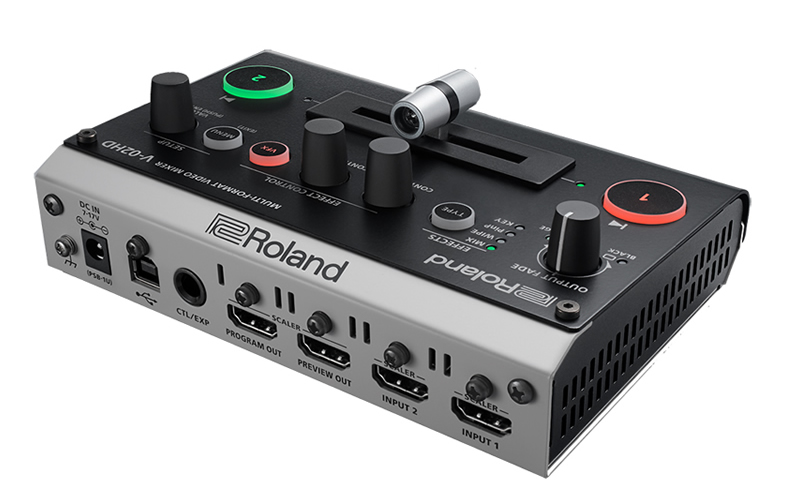 ROLAND】映像エフェクト、音声処理機能も搭載したコンパクト高機能