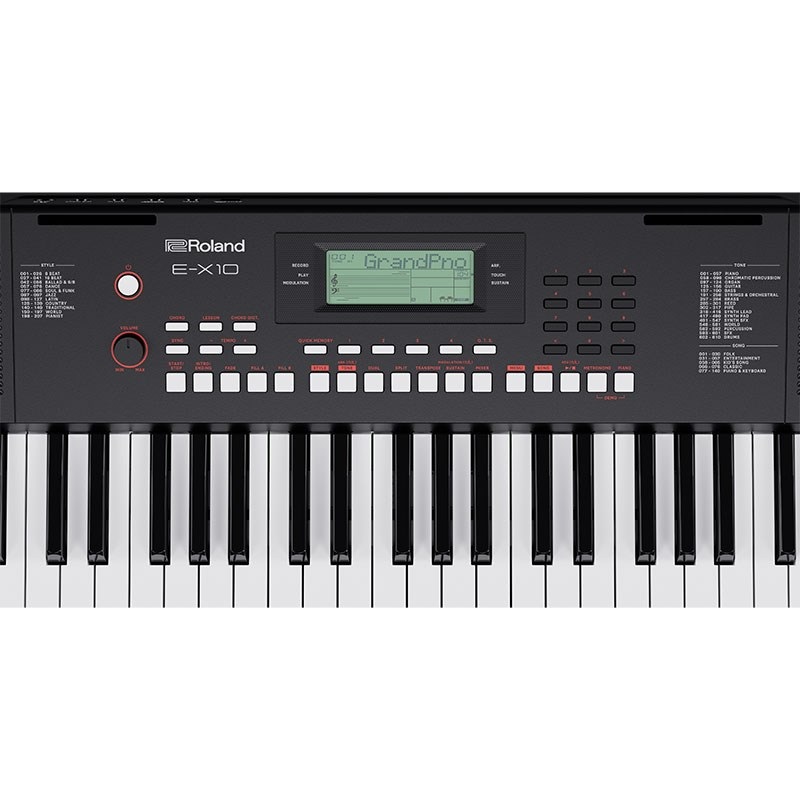 Roland E-X10(Arranger Keyboard) ｜イケベ楽器店オンラインストア