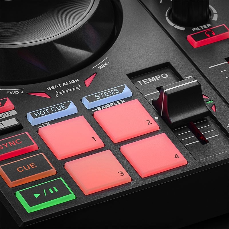 HERCULES DJCONTROL INPULSE 200 MK2 【Serato DJ lite対応DJ