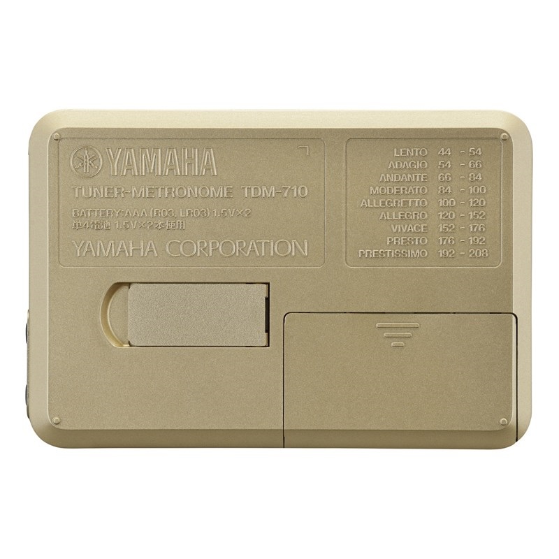 YAMAHA ヤマハ / TDM-710GL チューナー & メトロノーム 【2024年NEW
