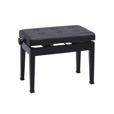 甲南 V60-S 黒塗り【ピアノ椅子】【日本製】 ｜イケベ楽器店オンライン