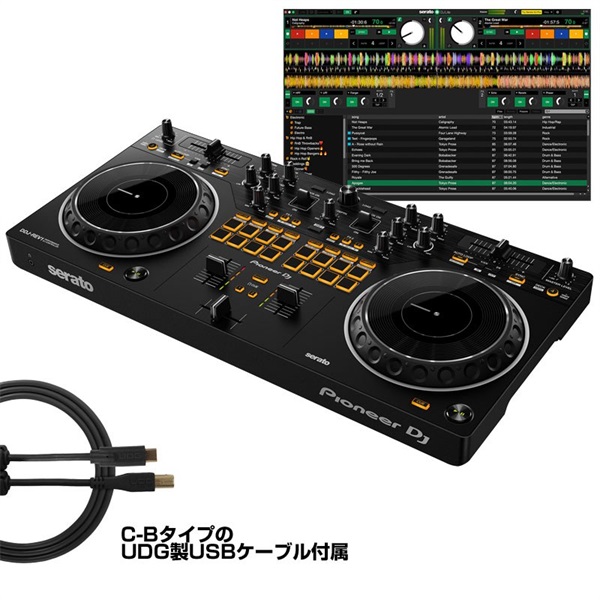 Pioneer DJ DDJ-REV1 + C-B USBケーブルセット (セット内容：UDG