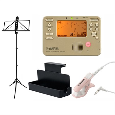 YAMAHA ヤマハ / TDM-710GL チューナー & メトロノーム 4点セット（TDM