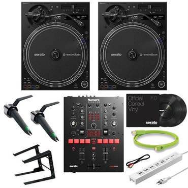 Pioneer DJ PLX-CRSS12 + DJM-250 ターンテーブルDJおすすめ10点セット