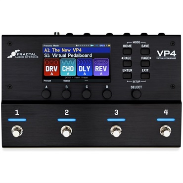 FRACTAL AUDIO SYSTEMS VIRTUAL PEDALBOARD VP4（フラクタルオーディオ