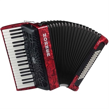 Hohner (アコーディオン専門店・出荷前検品発送)Bravo III 72 RED