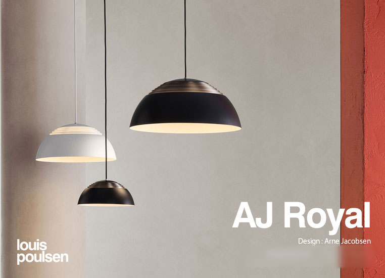 AJ ロイヤル ペンダントライト / φ500 （ブラック） 電球仕様 ｜ Louis