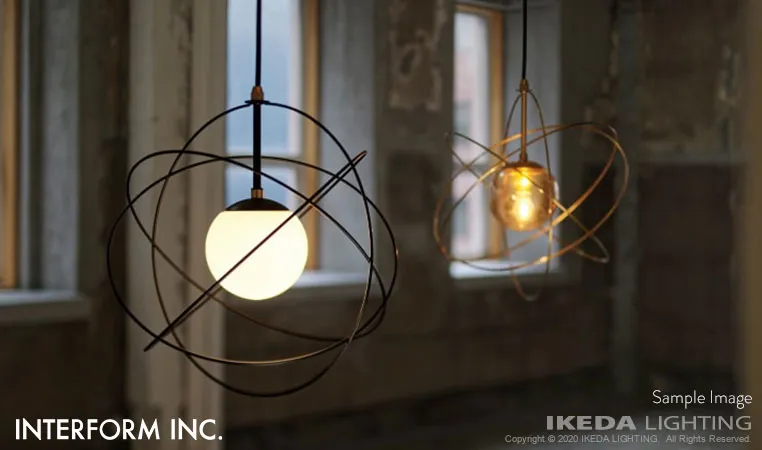 Celest （ブラック） セレスト ペンダントライト ｜ インターフォルム