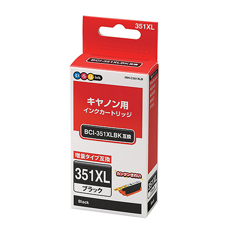 キヤノンBCI-351XLBK互換インクカートリッジ | いろはインク
