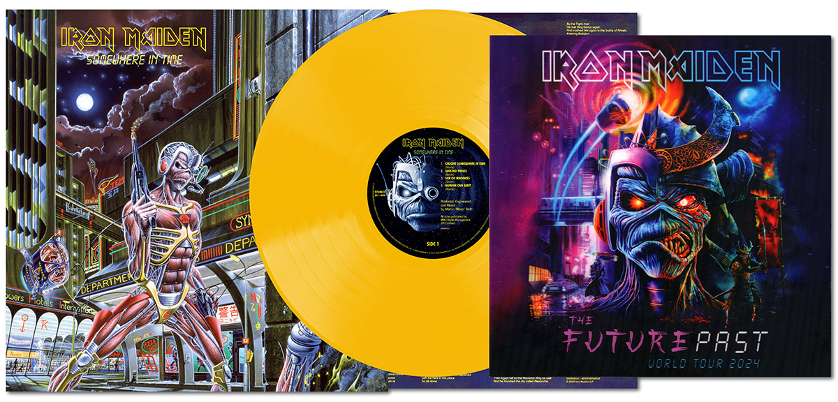 Powerslave 40th Anniversary Zoetrope Vinyl - Iron Maiden