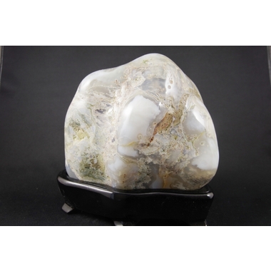 北海道花石産瑪瑙原石磨き1．9kg 天然石販売 名取貴石 天然石