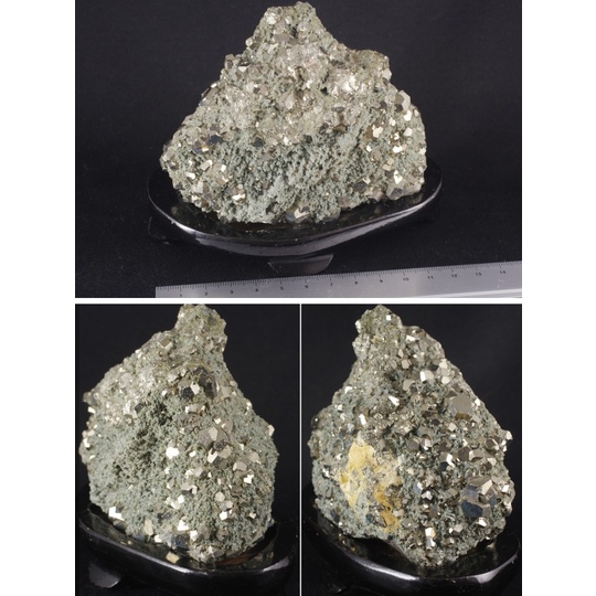 パイライト（黄鉄鉱）原石結晶 置き飾り石 737g 天然石販売 名取