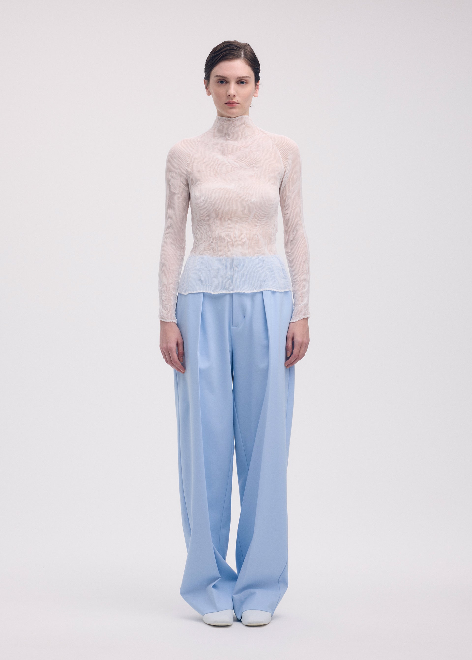 CHIFFON TWIST BK/WT-58 – isseymiyake.com