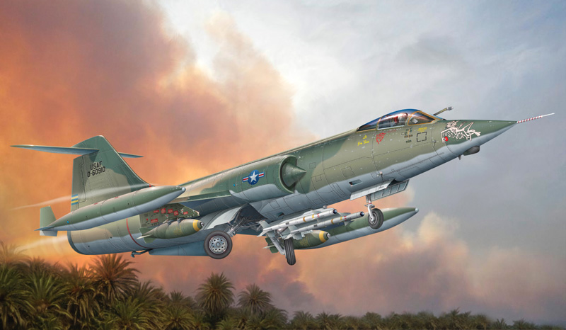 ITALERI - F - 104 A/C STARFIGHTER