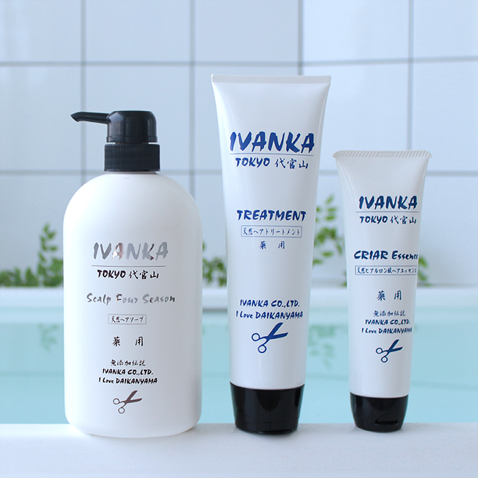 代官山イヴァンカ IVANKA バブルインシャンプー 7本セット IVANKA