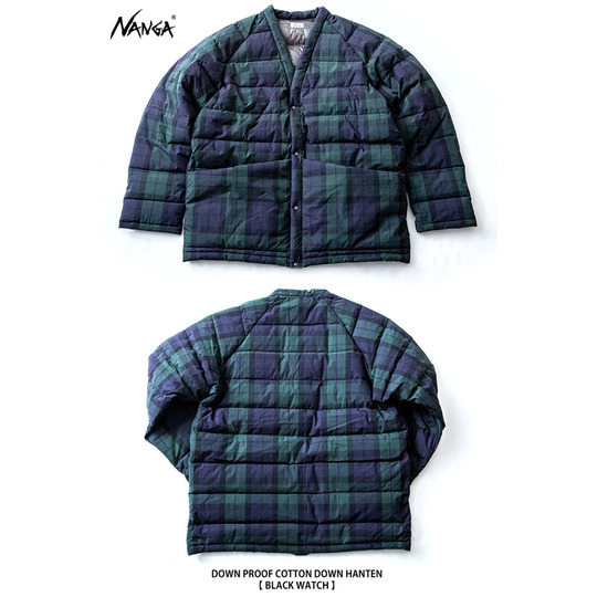 NANGA COTTON PEACH DOWN HANTEN/ コットンピーチダウンハンテン 商品