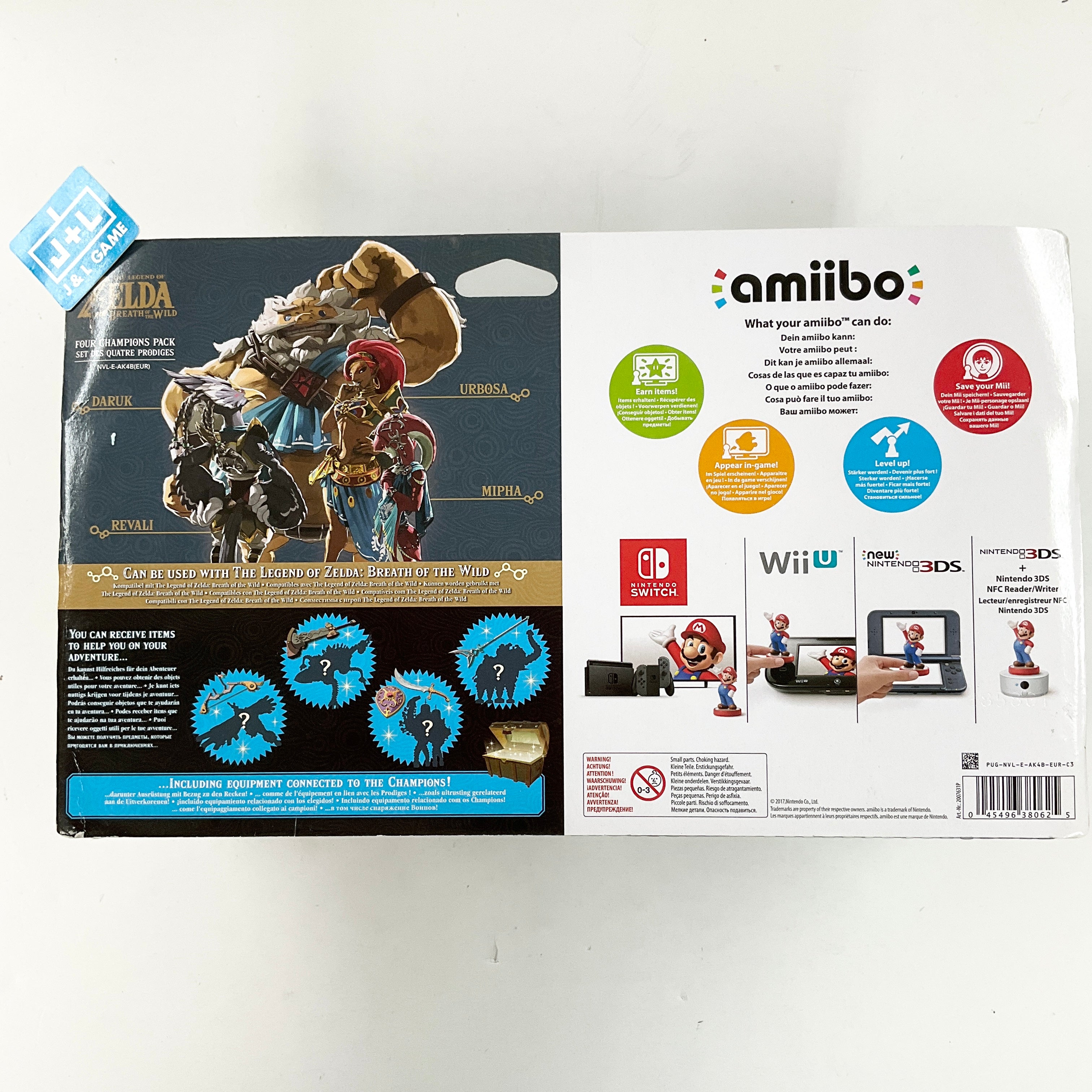 Champions 4-Pack (The Legend of Zelda: Breath of the Wild) - (NSW