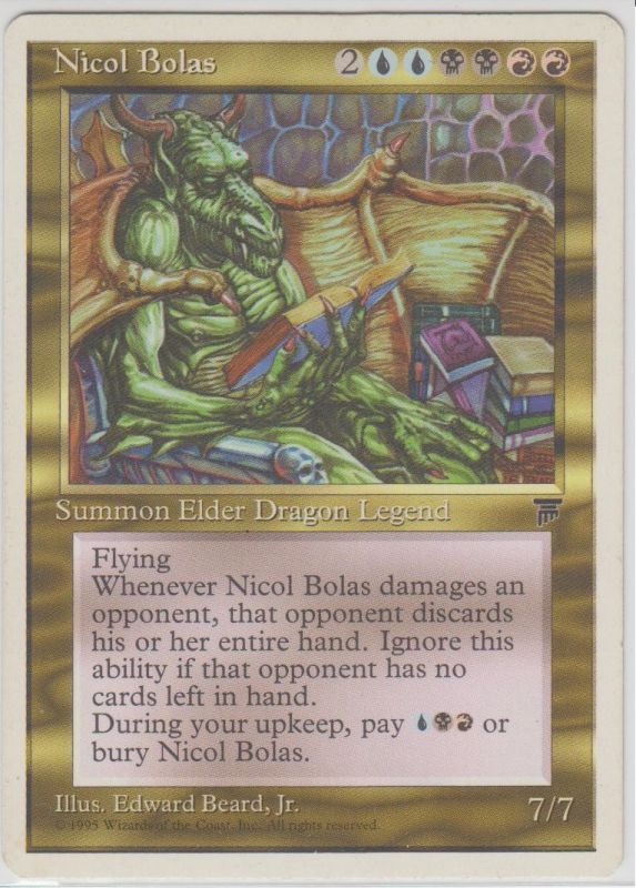 ニコル・ボーラス/Nicol Bolas (CHR) - ジョニーのお店 Magic the