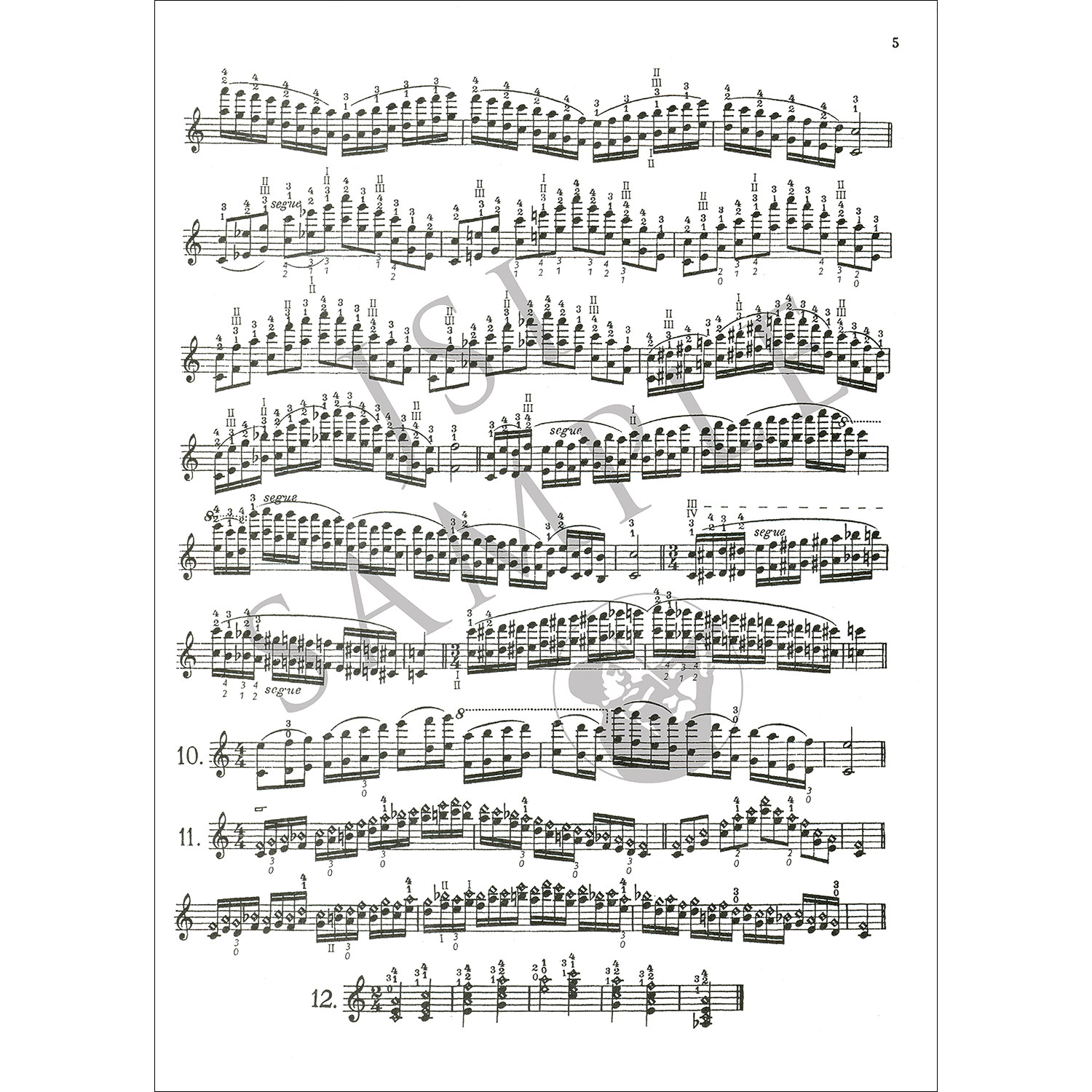 Scale System for Violin; Carl Flesch | Johnson String Instrument