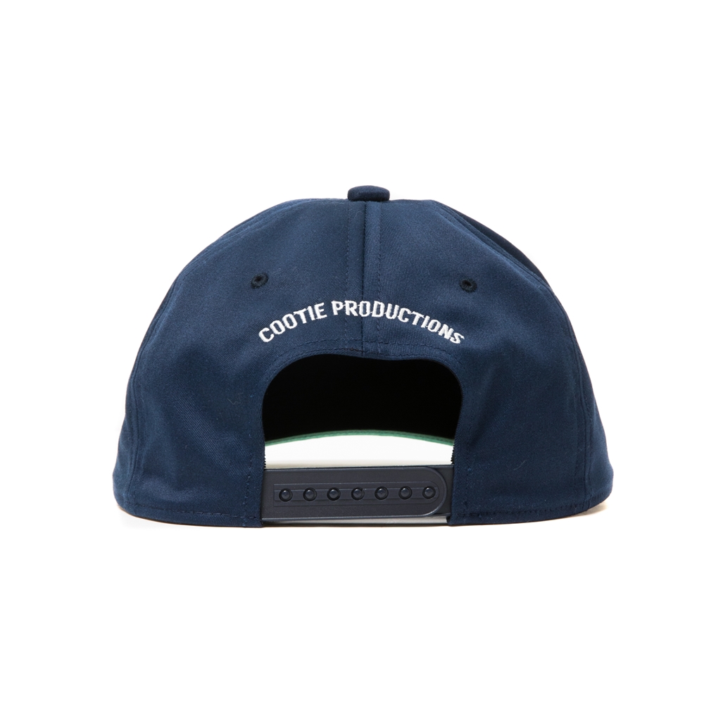 COOTIE PRODUCTIONS/T/C Twill 5 Panel Cap（Navy）［T/Cツイル5パネル