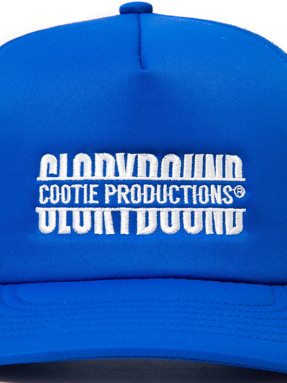 COOTIE PRODUCTIONS/Polyester Twill 5 Panel Mesh Cap（Blue）［5