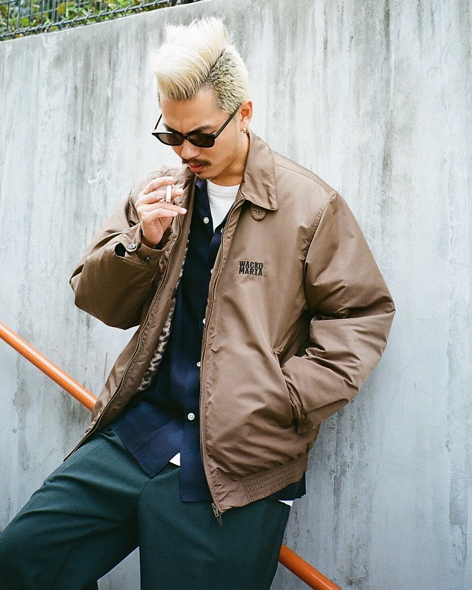 WACKO MARIA/MCGREGOR / ANTI-FREEZE JACKET（BROWN）［アンチフリーズ