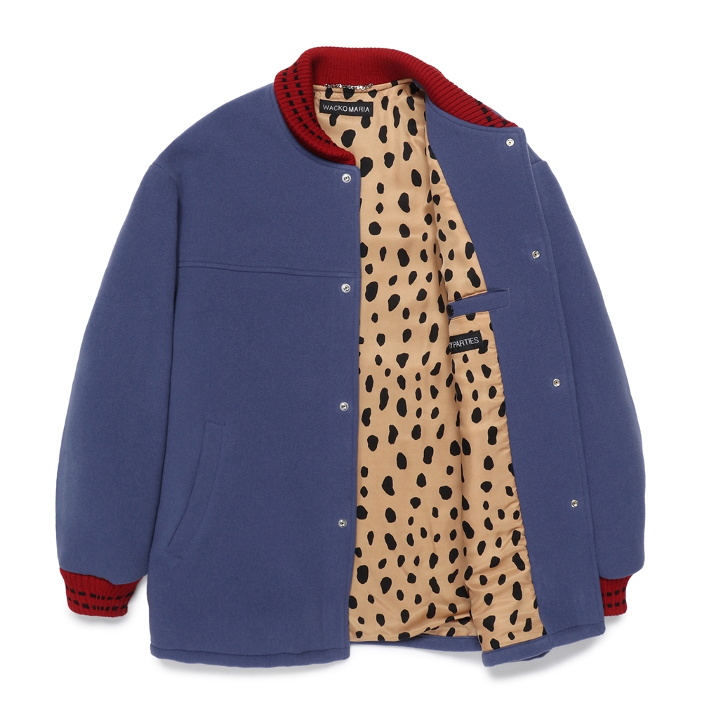 WACKO MARIA/CAR CLUB JACKET（BLUE）［カークラブJKT-24秋冬］ - JONAS