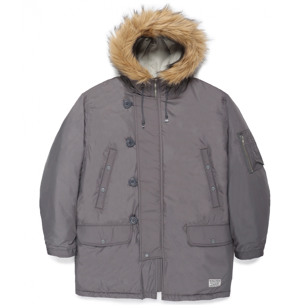 WACKO MARIA/N-3B FLIGHT JACKET（GRAY）［N-3BフライトJKT-24秋冬
