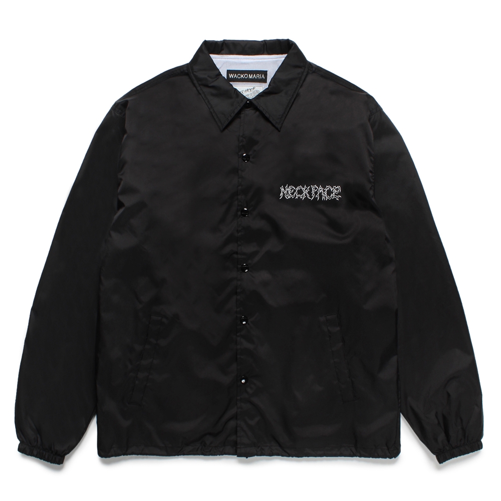 WACKO MARIA/NECKFACE / COACH JACKET（BLACK）［コーチJKT-25春夏