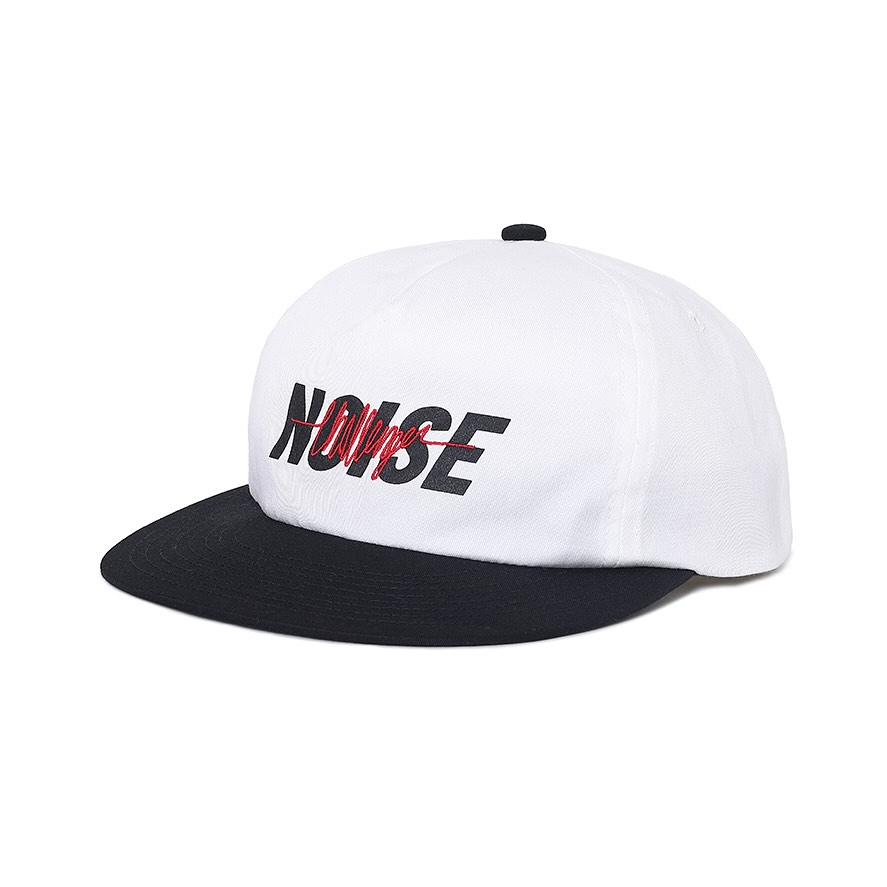 CHALLENGER/NOISE CAP（OFF WHITE/BLACK）［ノイズキャップ-25秋冬