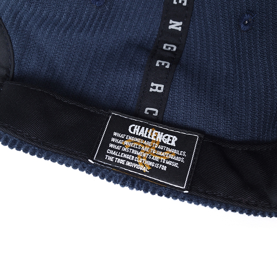 CHALLENGER/CORDUROY CAP（NAVY）［コーデュロイキャップ-26春夏］ - JONAS