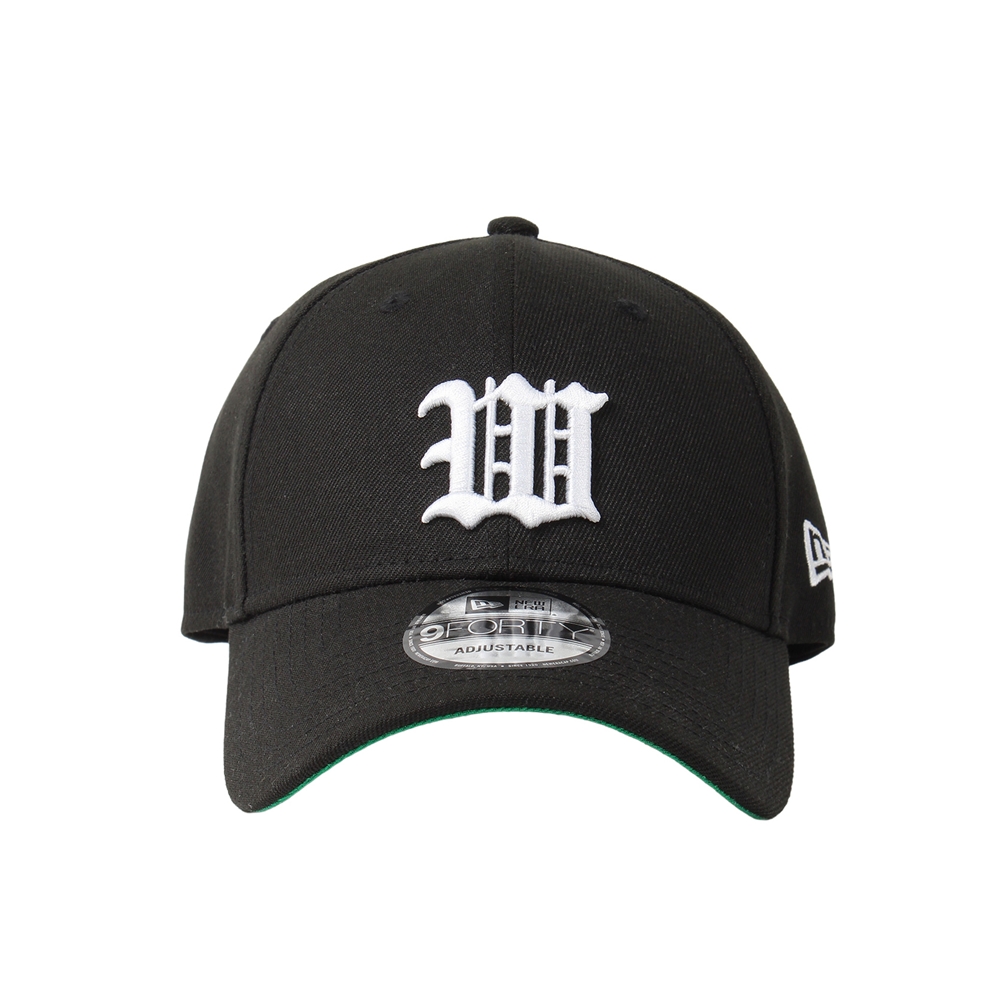 WACKO MARIA/NEW ERA / 9FORTY（BLACK/WHITE）［9FORTYキャップ-25秋冬