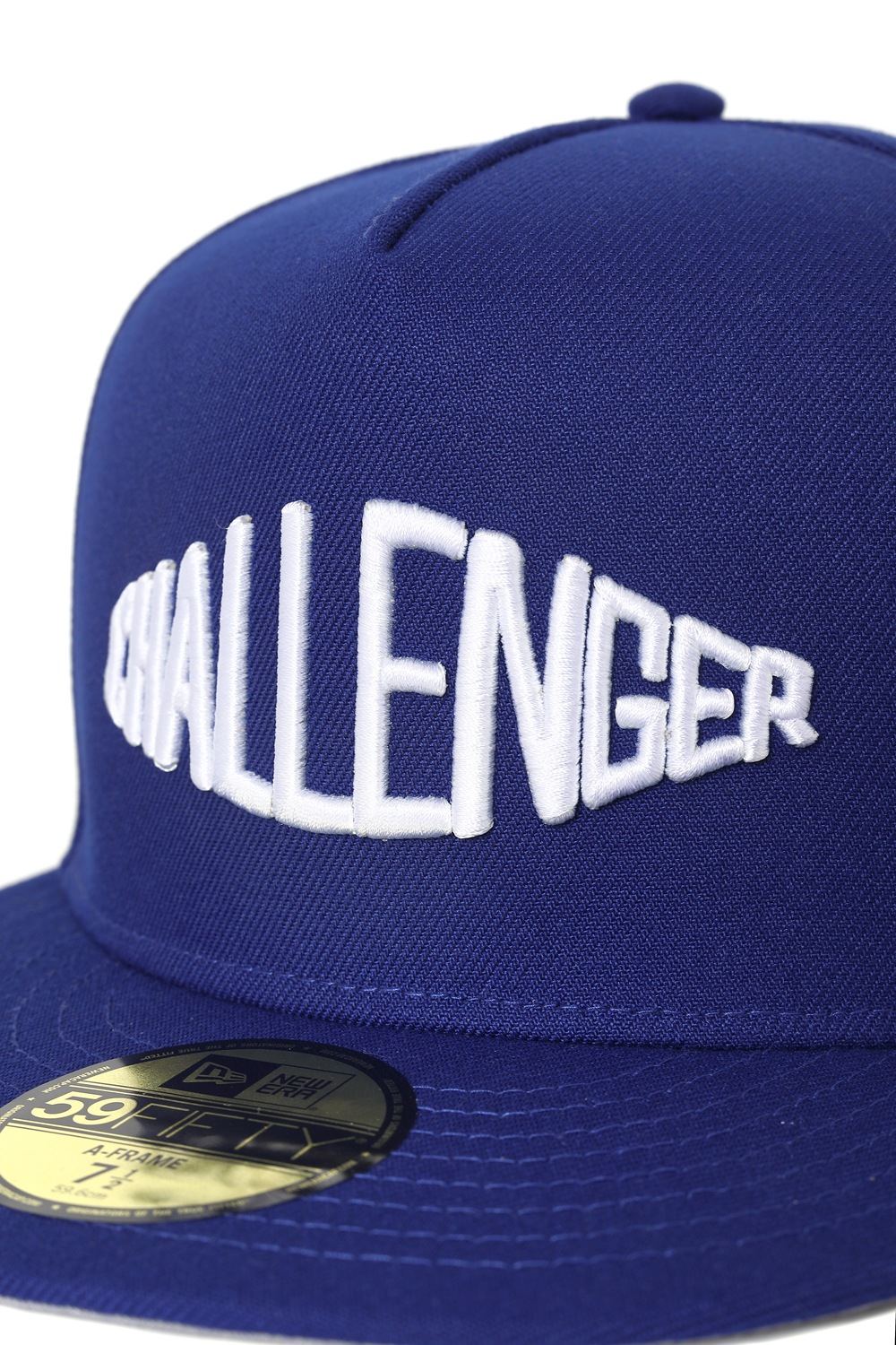 CHALLENGER/NEW ERA 59FIFTY 5P / LOGO CAP（BLUE）［59FIFTYキャップ