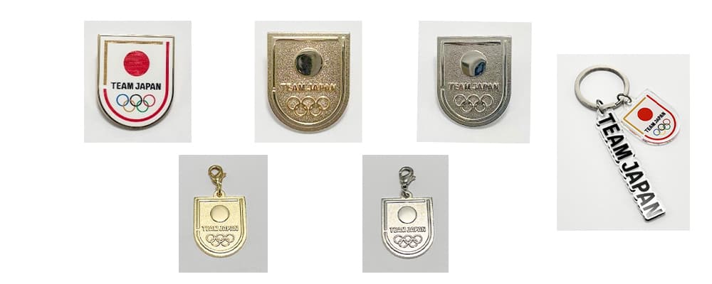 パリオリンピック 2024 ピンバッチ NOC 日本 JAPAN TEAM 2024 /TEAM