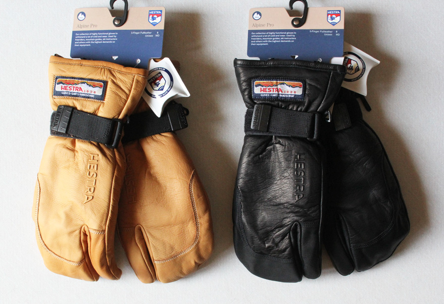 HESTRA ( ヘストラ ) 3-FINGER FULL LEATHER│JAU / ジャウー