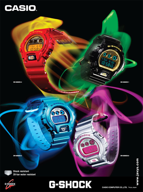 G-Shock: Crazy Colors - DW-6900CB Watch Series