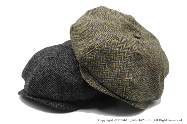 THE H.W.DOG&CO. MOON Tweed|8パネル|キャスケット|ハンチング『PEAKY