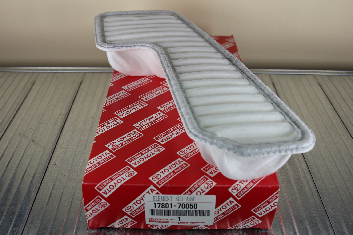 17801-70050 Element sub-assy, air cleaner filter - Japan spare