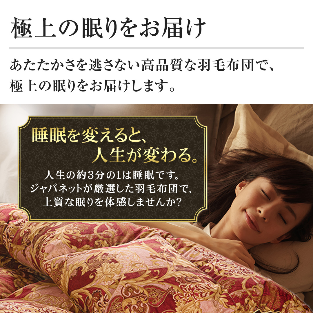 モリリン 布団・快眠グッズ プレミアム羽毛布団 シングルロング