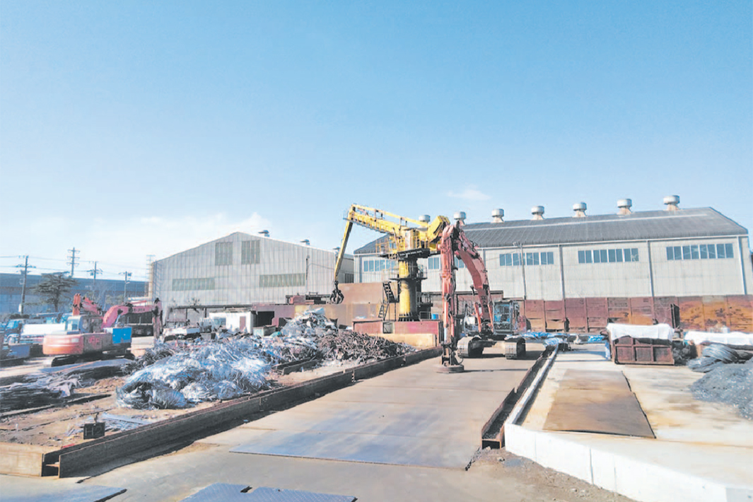 清水鋼鉄 スクラップヤード条例許可 千葉県から取得 品質向上へ環境