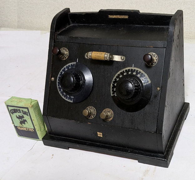 鉱石受信機展示室