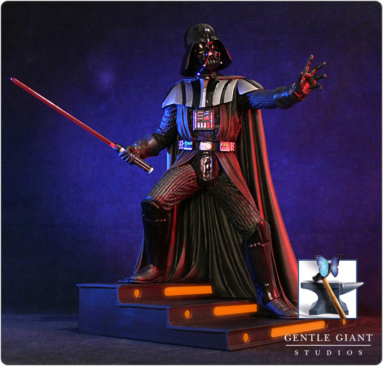 発光 発光 ダースベイダー 1/6 帝国の逆襲 スタチュー ジェントル